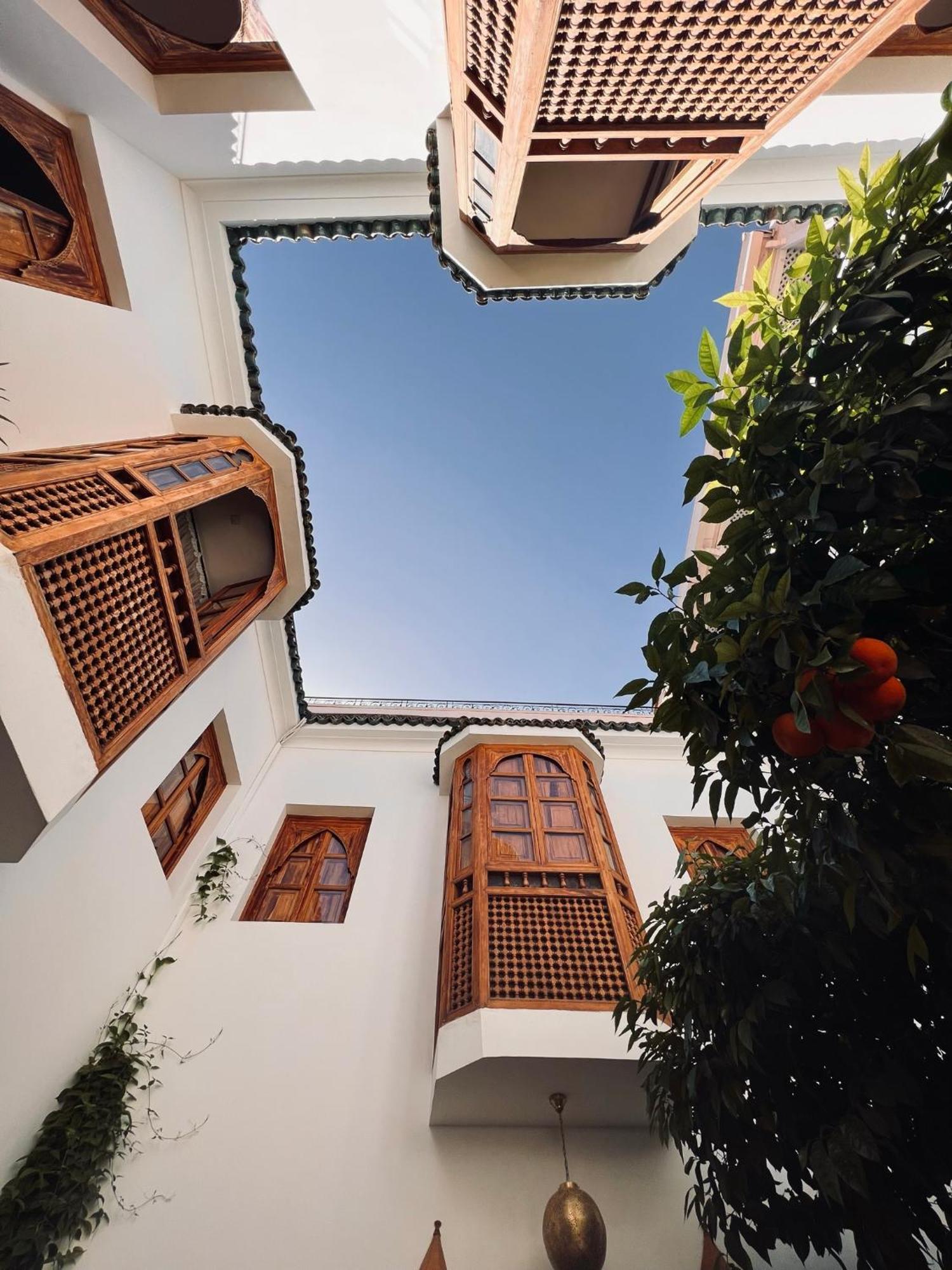 Riad Prive Sadaka Bassin Rooftop 마라케시 외부 사진