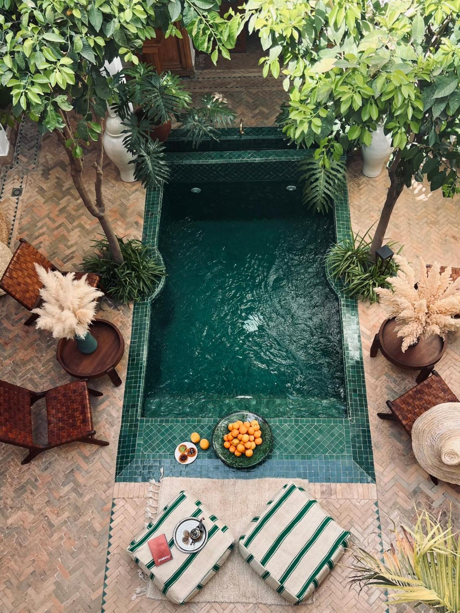 Riad Prive Sadaka Bassin Rooftop 마라케시 외부 사진