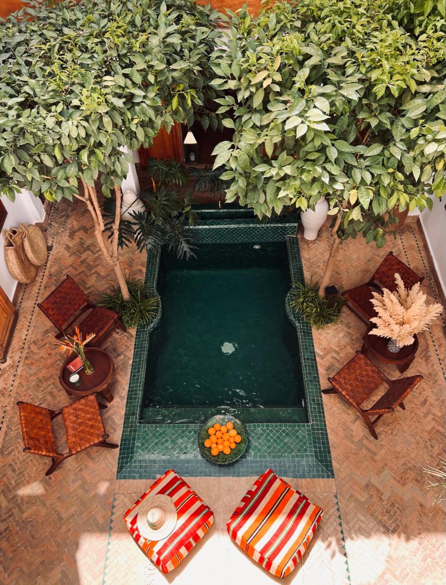 Riad Prive Sadaka Bassin Rooftop 마라케시 외부 사진