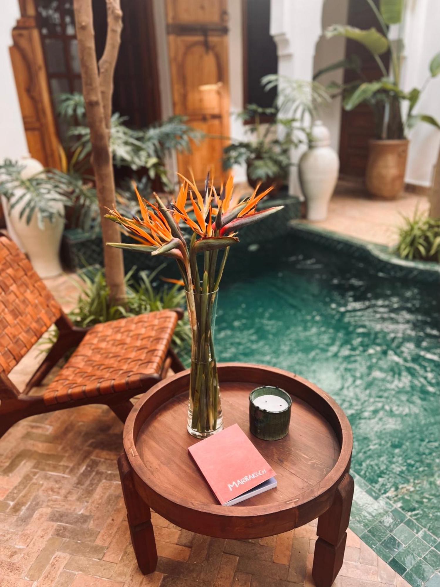 Riad Prive Sadaka Bassin Rooftop 마라케시 외부 사진
